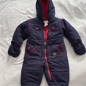 Rothschild Red and Navy Snowsuit